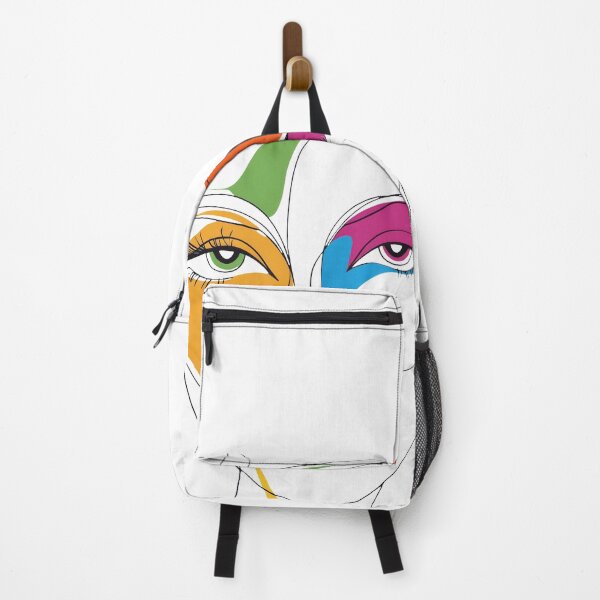 Item preview, Abstract Colorful Portrait designed and sold by 3dleonardo.