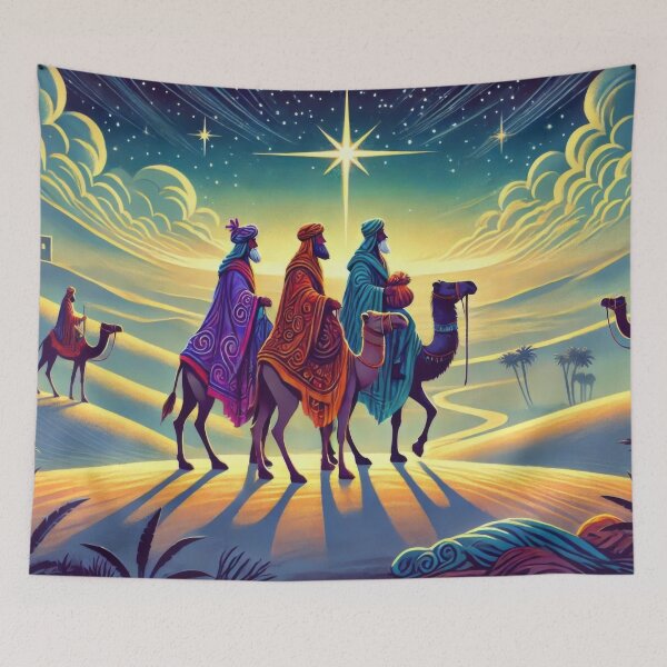 Item preview, The Arrival of the Magi designed and sold by BobArtGallery.