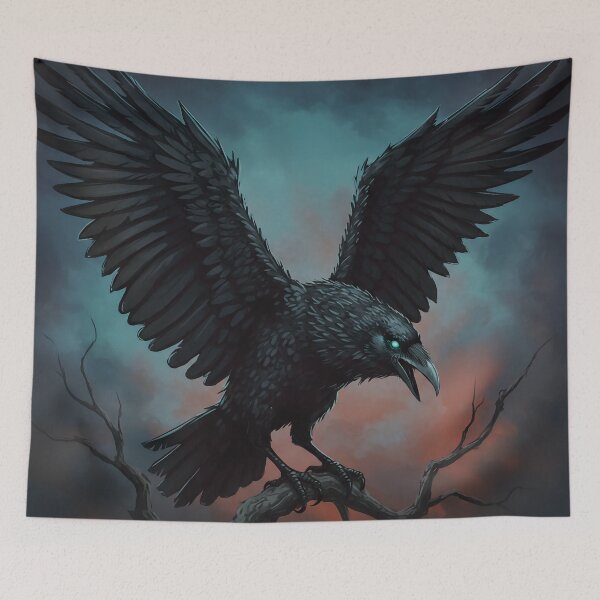 Item preview, Mysterious Crow - Messenger of the Gods designed and sold by store-wasabi.