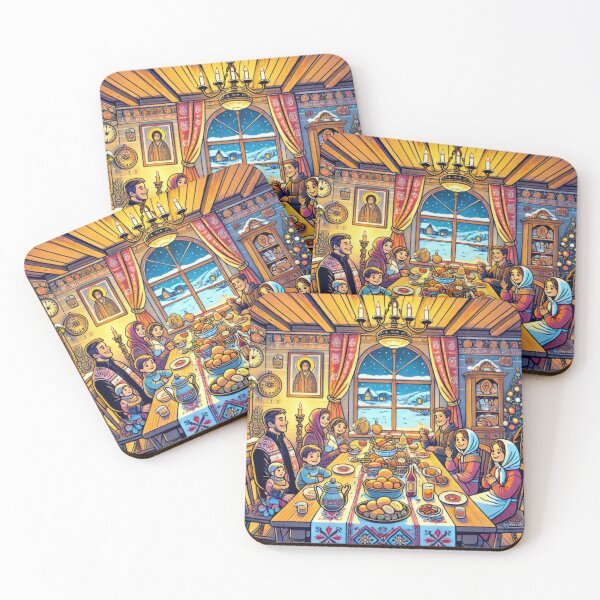 Item preview, Orthodox Christmas Feast designed and sold by BobArtGallery.
