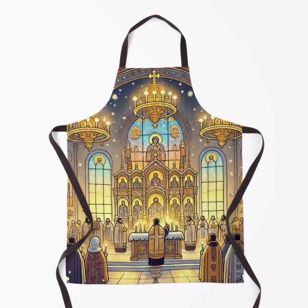 Item preview, Orthodox Midnight Mass designed and sold by BobArtGallery.