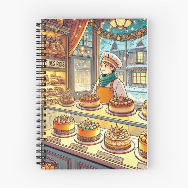 Item preview, Bakery Display of Galette des Rois designed and sold by BobArtGallery.