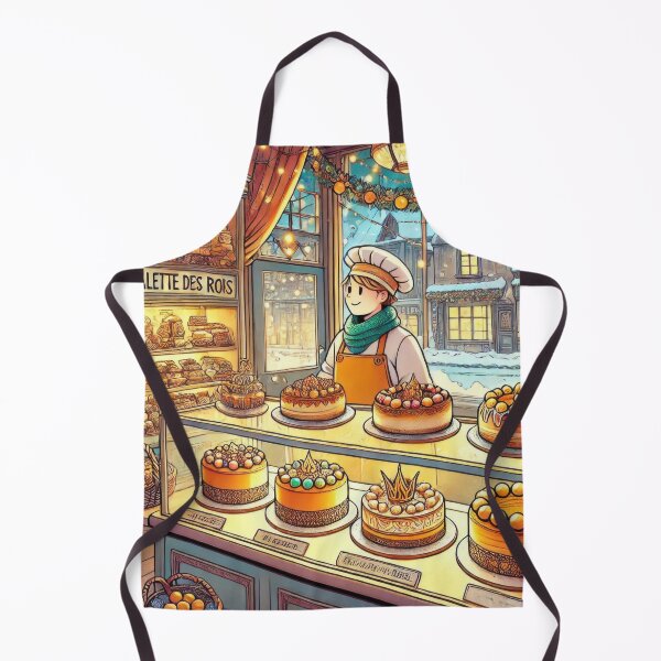 Item preview, Bakery Display of Galette des Rois designed and sold by BobArtGallery.