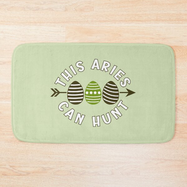Item preview, This aries can hunt - green Easter greetings for astrology lovers designed and sold by mariya-ivanova.