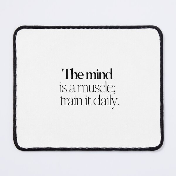 Item preview, The mind is a muscle; train it daily. designed and sold by effortless business growth.