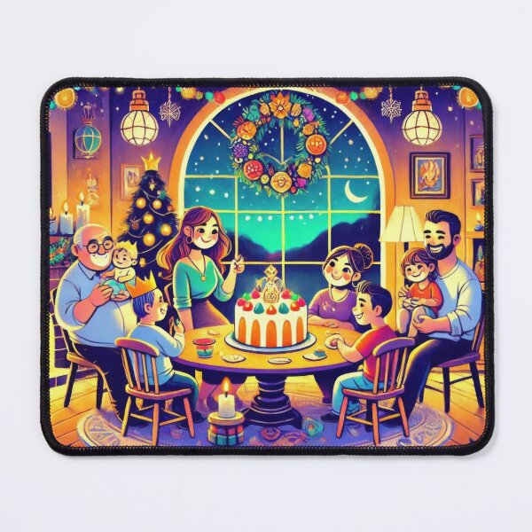 Item preview, Sharing the Roscon de Reyes designed and sold by BobArtGallery.