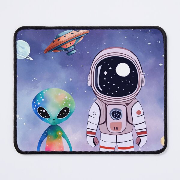 Item preview, Alien and Astronaut in Space designed and sold by Jessielee72.