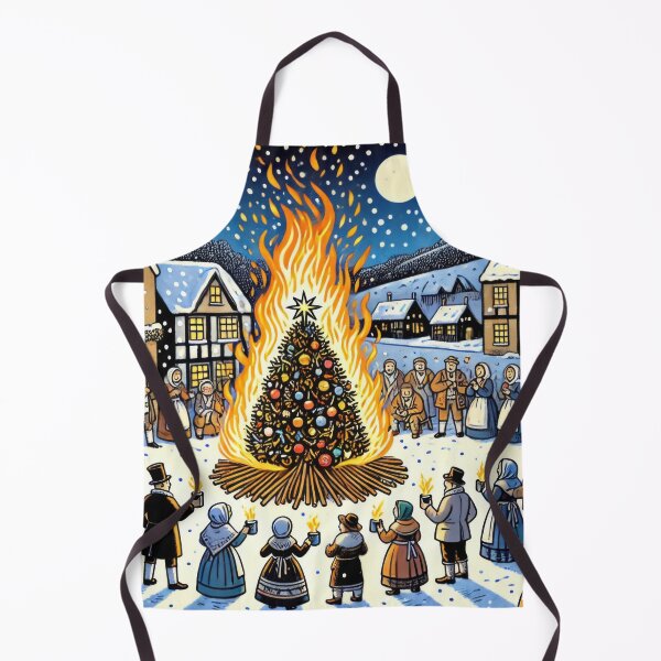 Item preview, The Burning of the Yule Tree designed and sold by BobArtGallery.