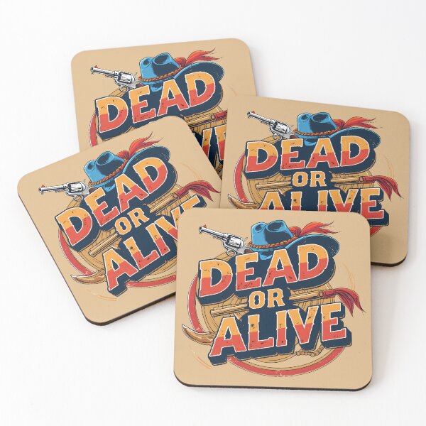 Item preview, Dead or alive, vintage style designed and sold by Darkifun.