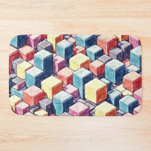 Item preview, Isometric Color Cubes designed and sold by Hen-C-Art.
