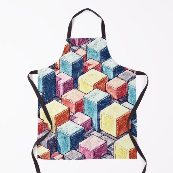 Item preview, Isometric Color Cubes designed and sold by Hen-C-Art.
