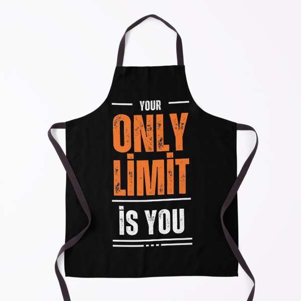Item preview, Your Only Limit Is You - Bold Motivational Quote designed and sold by Doodle Whimsy.
