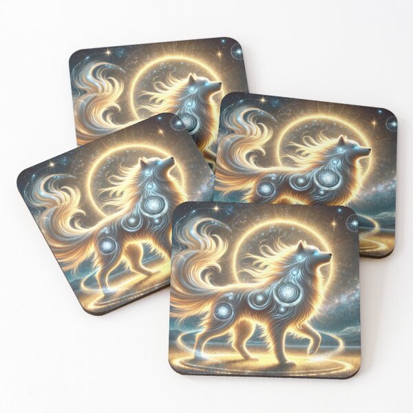 Item preview, The Ethereal Dog - 12 Zodiac Guardians designed and sold by BobArtGallery.