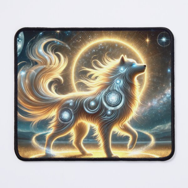 Item preview, The Ethereal Dog - 12 Zodiac Guardians designed and sold by BobArtGallery.