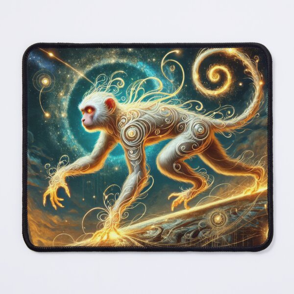 Item preview, The Cosmic Monkey - 12 Zodiac Guardians designed and sold by BobArtGallery.