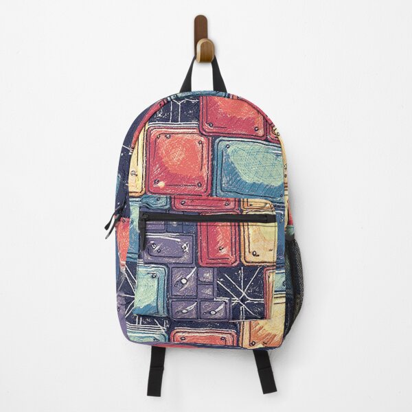 Item preview, Colorful Galaxy Grid designed and sold by Hen-C-Art.
