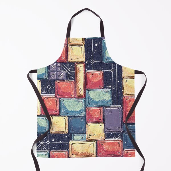 Item preview, Colorful Galaxy Grid designed and sold by Hen-C-Art.