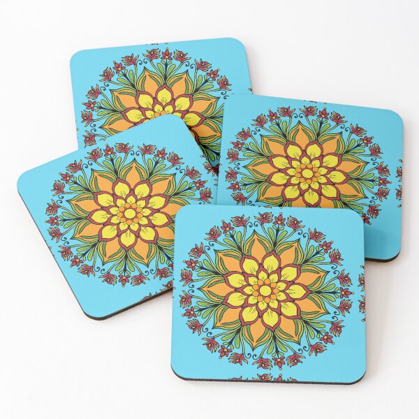 Item preview, Mandala Spring Tropical flowers designed and sold by LifeTU.