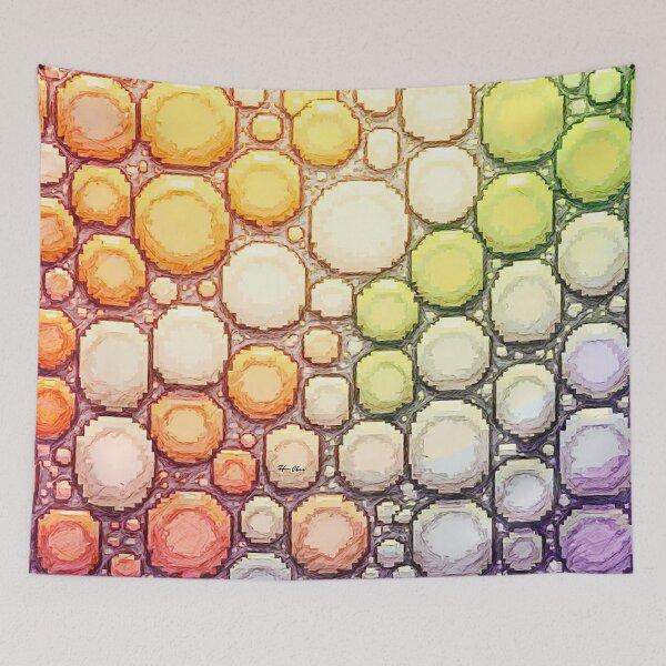 Item preview, Colorful Pebble Mosaic designed and sold by Hen-C-Art.