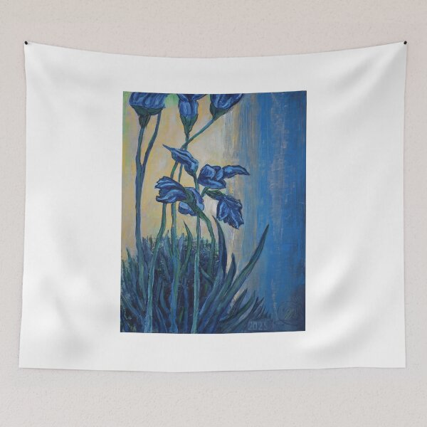 Item preview, Oil Painting - Irises 11" x 14" designed and sold by Igor Pozdnyakov.