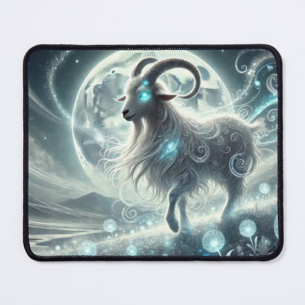 Item preview, The Serene Goat - 12 Zodiac Guardians designed and sold by BobArtGallery.