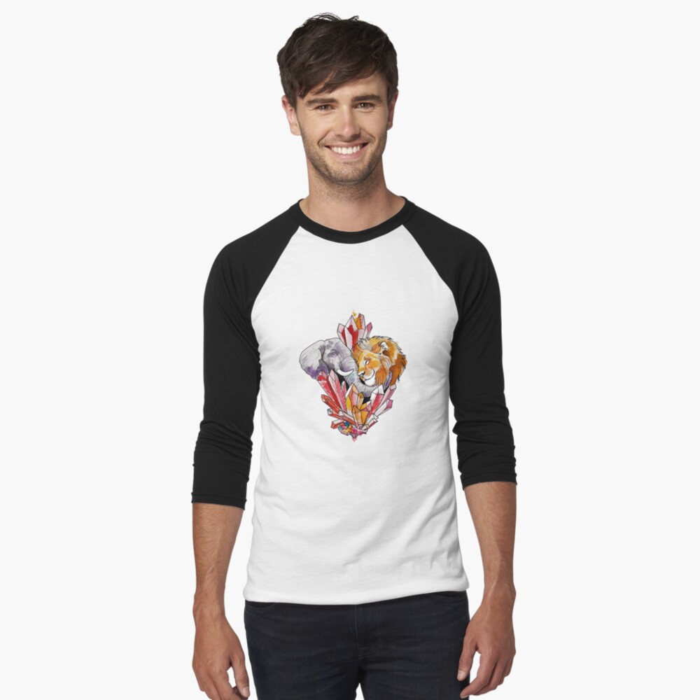 Item preview, Baseball ¾ Sleeve T-Shirt designed and sold by InkySwallows.