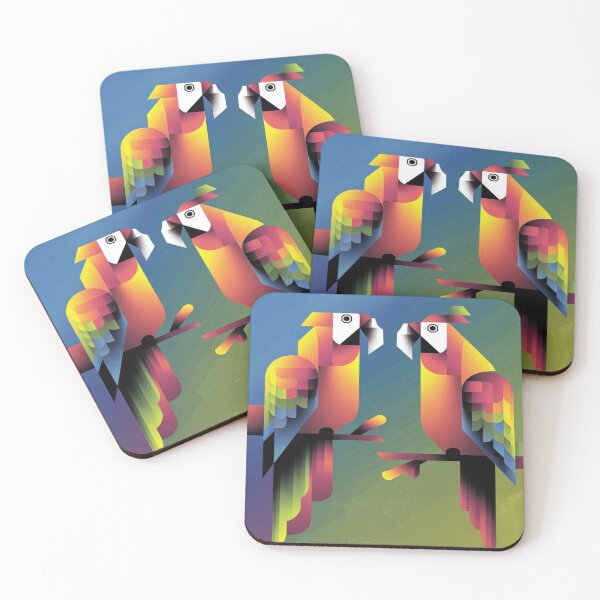 Item preview,  Papageien in der abstrakten Kunst designed and sold by Collection de trésors .