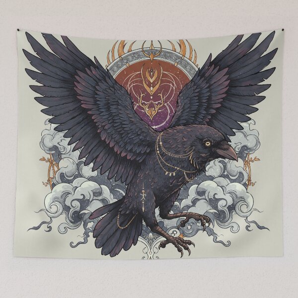 Item preview, Mysterious Crow - Messenger of the Gods designed and sold by store-wasabi.