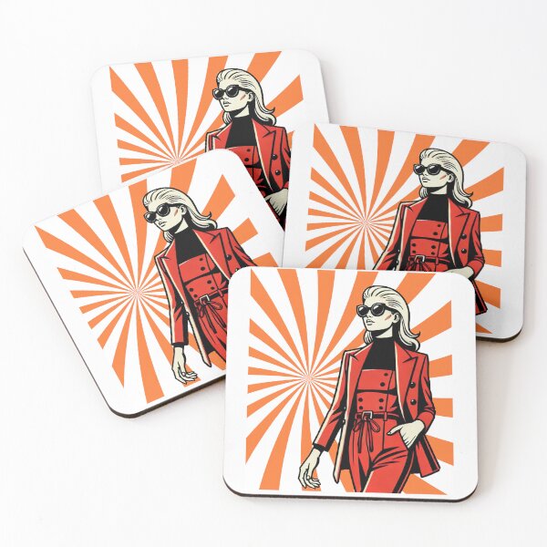 Item preview, Retro Fashion Model - Bold Pop Art Chic Illustration designed and sold by Design by Anthony .