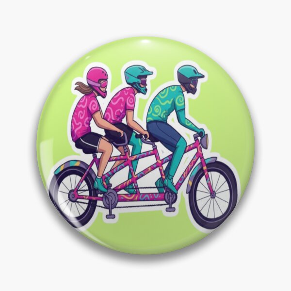 Item preview, Tandem Bicycle designed and sold by StickersRyous.