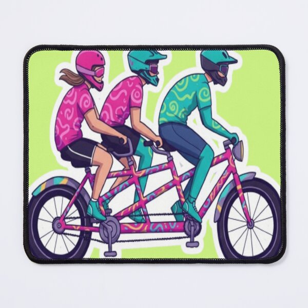 Item preview, Tandem Bicycle designed and sold by StickersRyous.