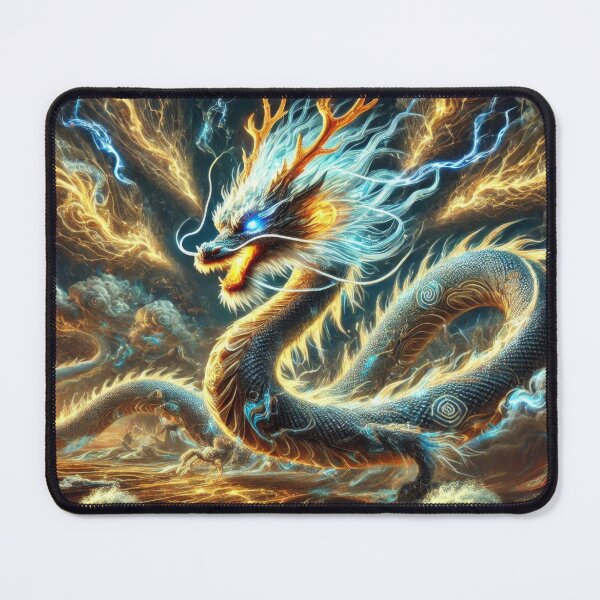 Item preview, The Stormborne Dragon - 12 Zodiac Guardians designed and sold by BobArtGallery.