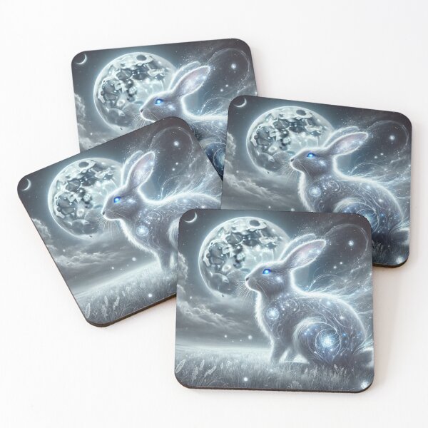 Item preview, The Lunar Rabbit - 12 Zodiac Guardians designed and sold by BobArtGallery.