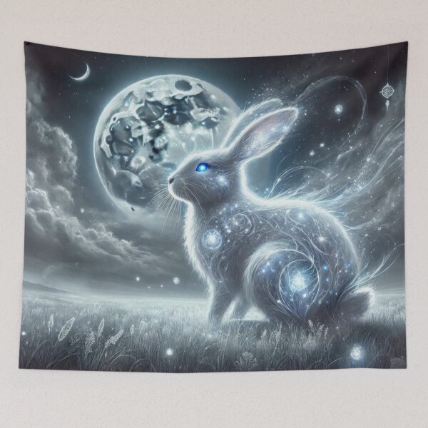 Item preview, The Lunar Rabbit - 12 Zodiac Guardians designed and sold by BobArtGallery.