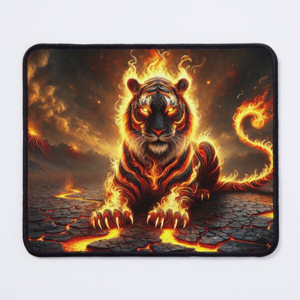 Item preview, The Infernal Tiger - 12 Zodiac Guardians designed and sold by BobArtGallery.