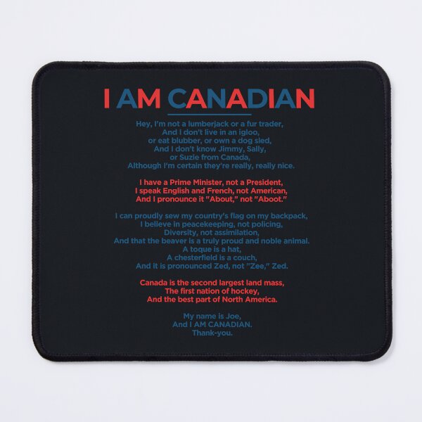 Item preview, I Am Canadian designed and sold by HowToCanadian.