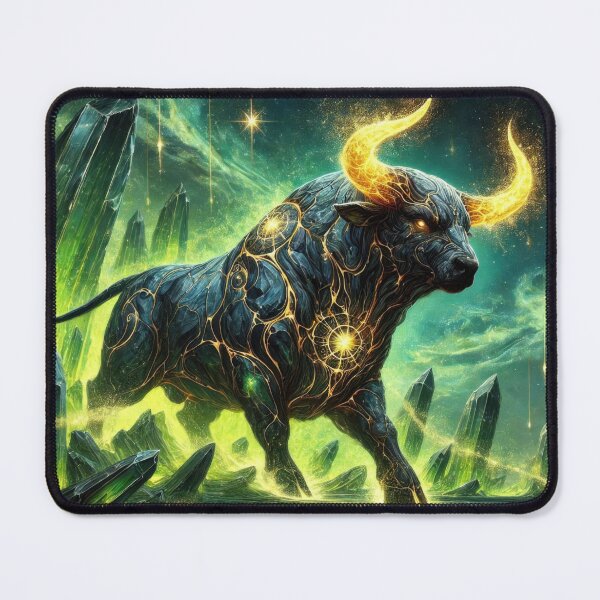 Item preview, The Emerald Cow - 12 Zodiac Guardians designed and sold by BobArtGallery.