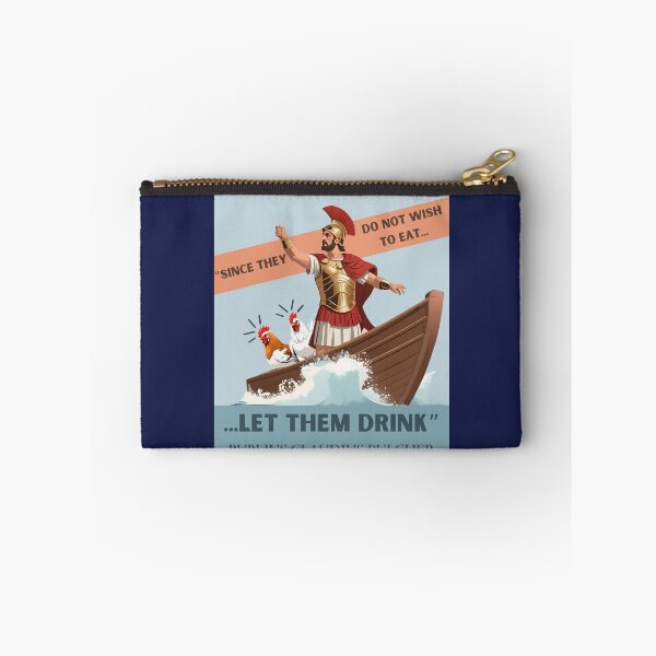 Item preview, Funny quote roman consul chicken sea designed and sold by Toga & Tonic.