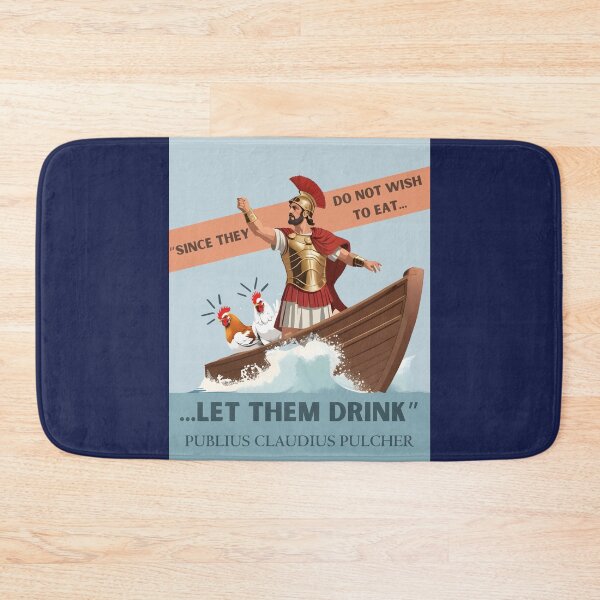 Item preview, Funny quote roman consul chicken sea designed and sold by Toga & Tonic.