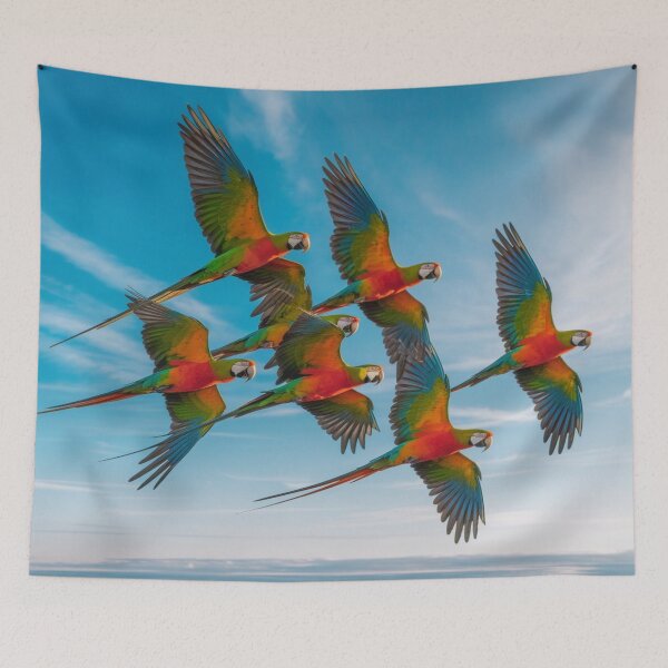 Item preview, Perroquets en Vol designed and sold by Collection de trésors .