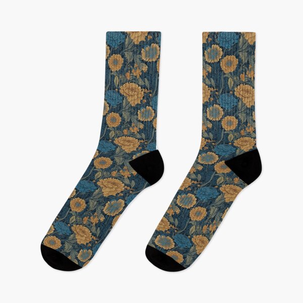 Item preview, Marigold In  William Morris Style designed and sold by Tamas Das.