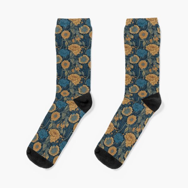 Item preview, Marigold In  William Morris Style designed and sold by Tamas Das.