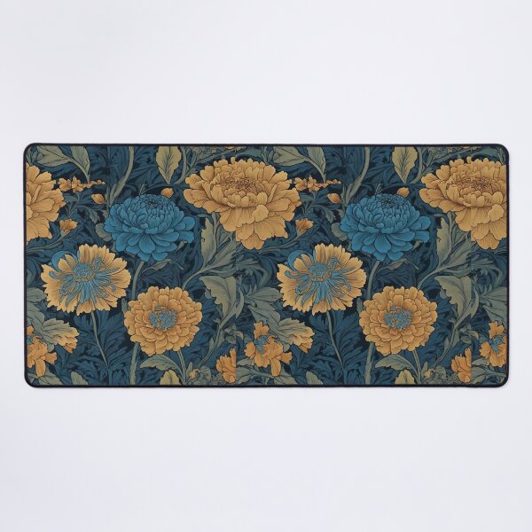 Item preview, Marigold In  William Morris Style designed and sold by Tamas Das.