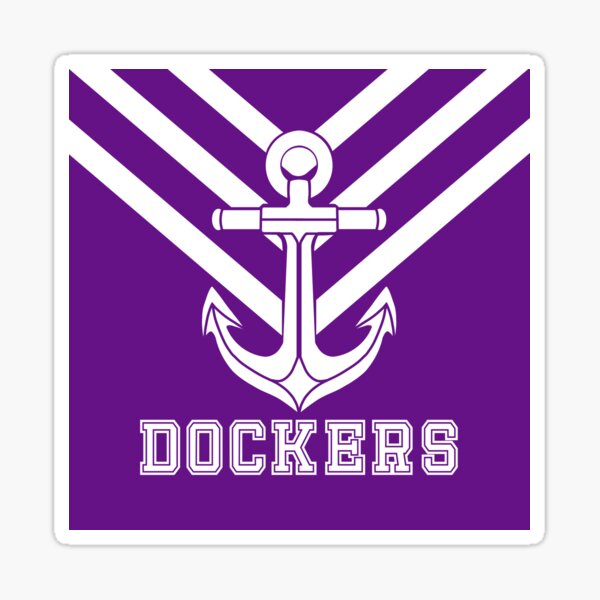 Dockers Flag Sticker