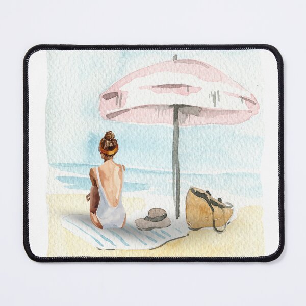 Item preview, Woman on the beach. designed and sold by Printriff.