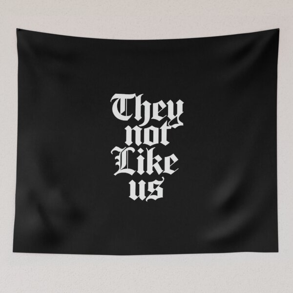 Item preview, They Don’t Like Us - Bold Statement Tee designed and sold by cocoshopdesign.