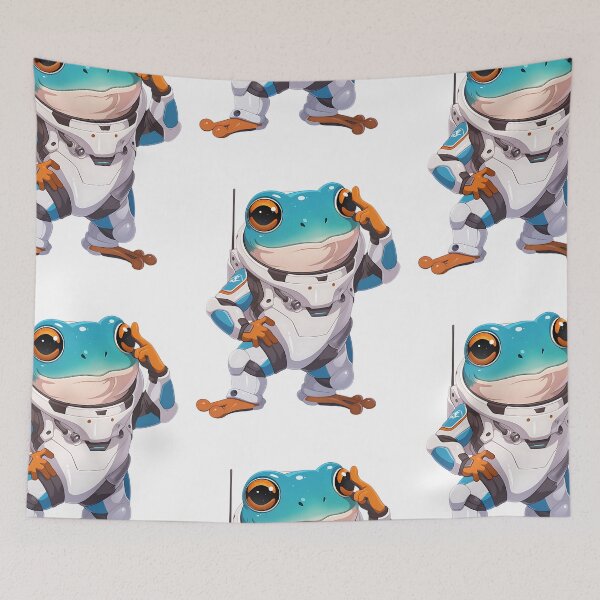 Item preview, Cute Space Frog designed and sold by bapupa.