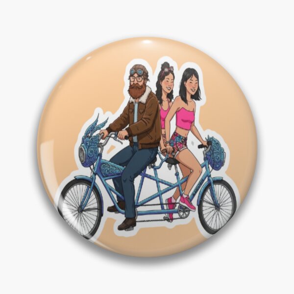Item preview, Tandem Bicycle designed and sold by StickersRyous.
