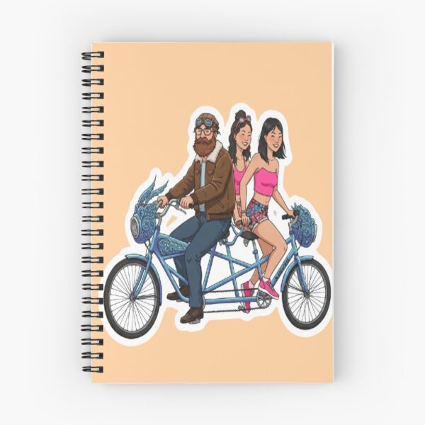 Item preview, Tandem Bicycle designed and sold by StickersRyous.