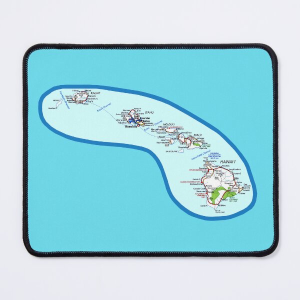 Item preview, Hawaii Roadmap designed and sold by Havocgirl.